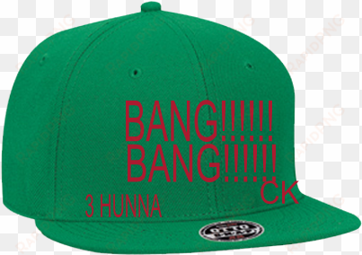 chief keef chief keef bang bang bang 3 hunna ck - flat bill hat png