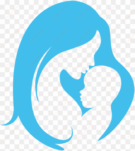 child infant mother logo maternal bond - mother and child logo