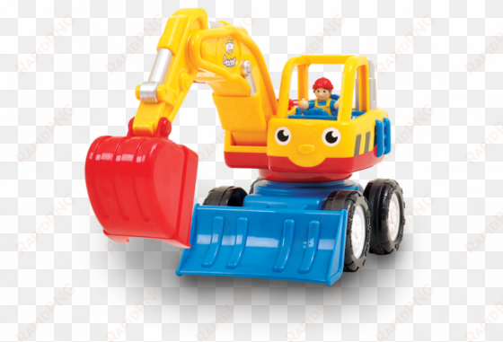 child toys png graphic free stock - wow toys dexter the digger play set