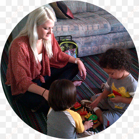 children playing with blocks - child