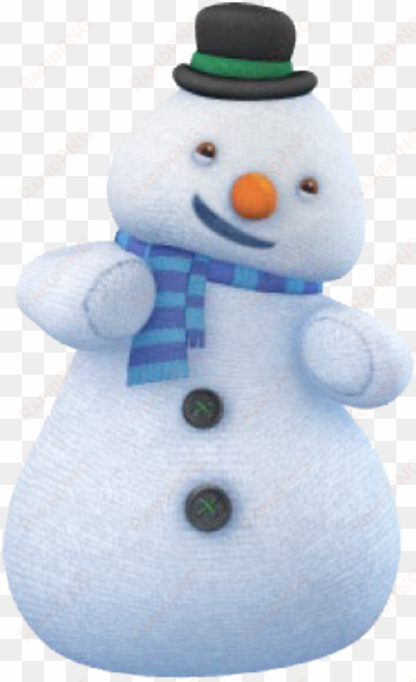 chilly the snowman - amigos de la doctora juguetes