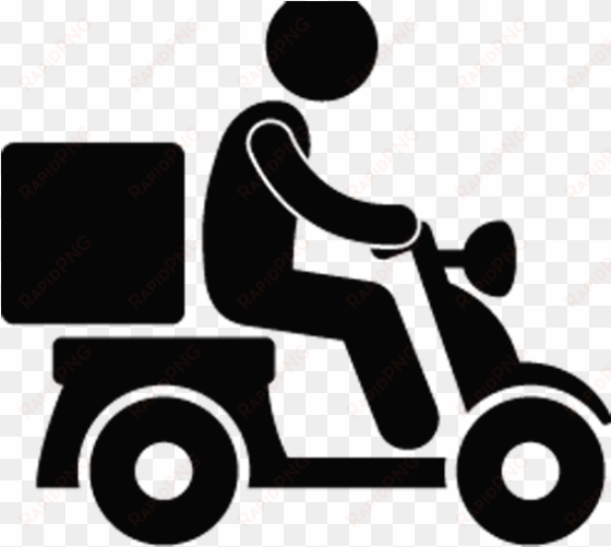 chinese cuisine transport motorcycle - home delivery png icon