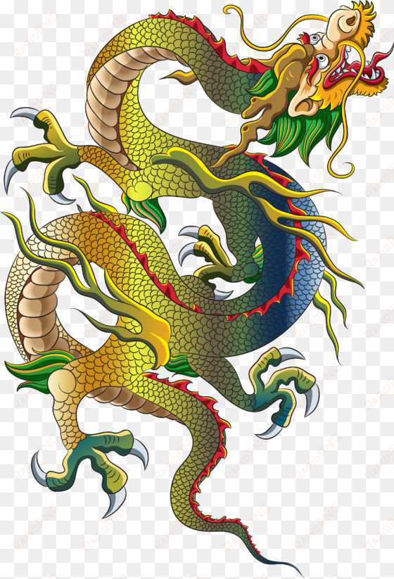 chinese dragon png clip art - chinese dragon painting