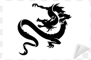 chinese dragon silhouette png