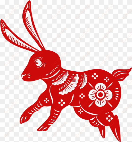 chinese zodiac rabbit - chinese zodiac rabbit png