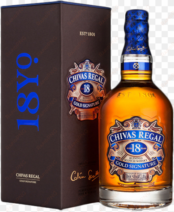 chivas regal 18 jahre gold signature blended scotch