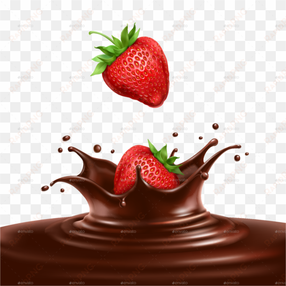 chocolate strawberries png svg freeuse stock