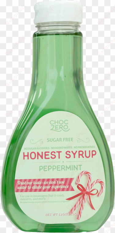 choczero's peppermint syrup - syrup