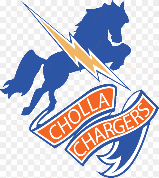 cholla charger - cholla high school tucson logo