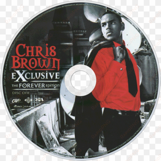 chris brown exclusive cd disc image - chris brown: chris brown - exclusive the forever edition