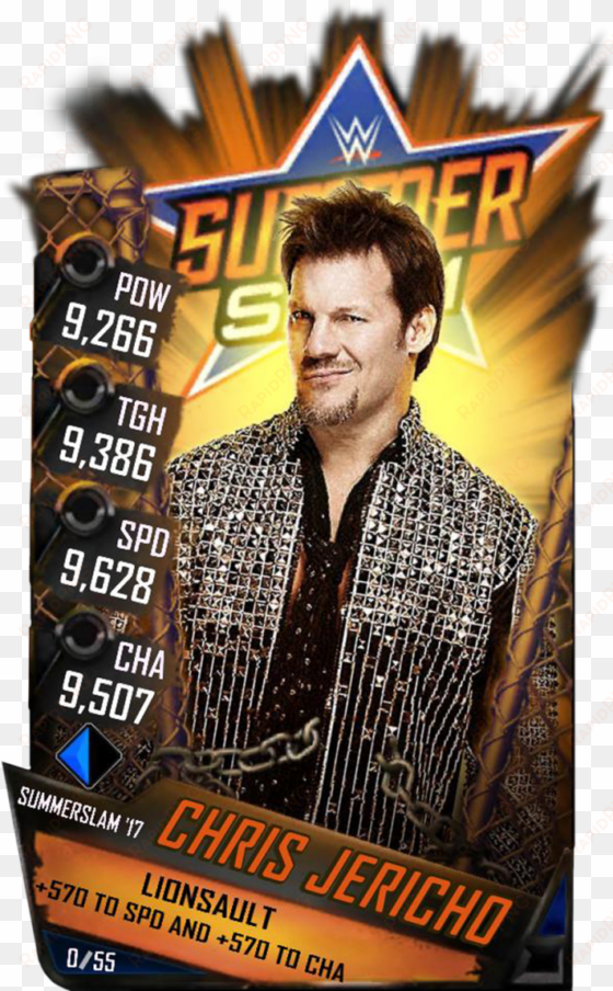 chrisjericho s3 15 summerslam17 - wwe supercard sasha banks summerslam 17