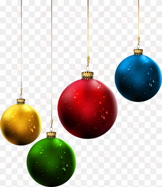 christmas balls png clip-art image - christmas balls png