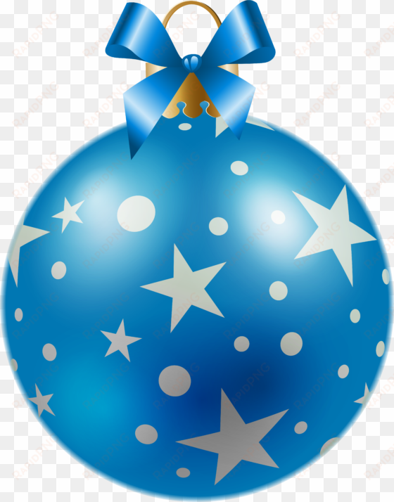 christmas blue ball png