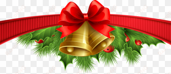 christmas - christmas ribbon transparent background