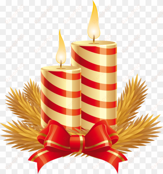 christmas clip art transprent png free - candle png