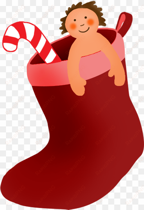 christmas clipart stocking - christmas day