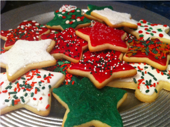 christmas cookies - royal icing