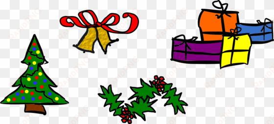 christmas day christmas tree clip art christmas gift - small christmas clipart free
