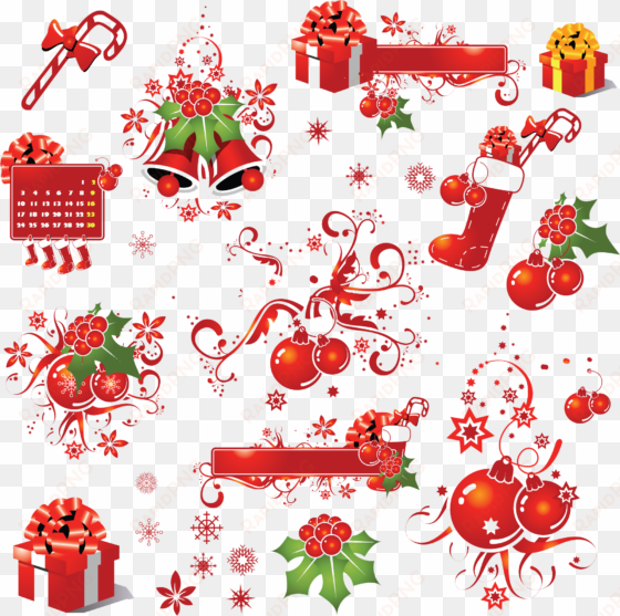 christmas elements png picture - christmas design elements png