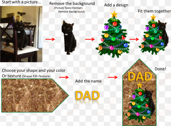 Christmas Gift Tags - Christmas Tree transparent png image