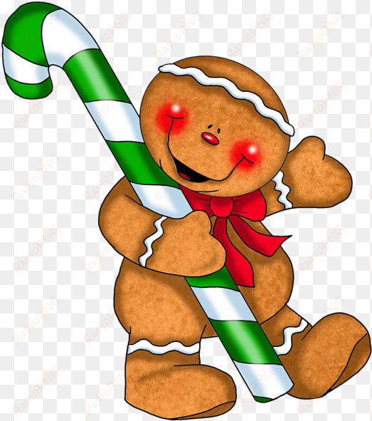 christmas gingerbread man clipart at getdrawings - gingerbread man holding a candy cane