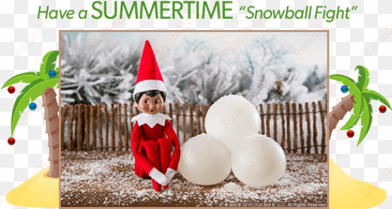 christmas in july ideas from the elf on the shelf - christmas in july ideas