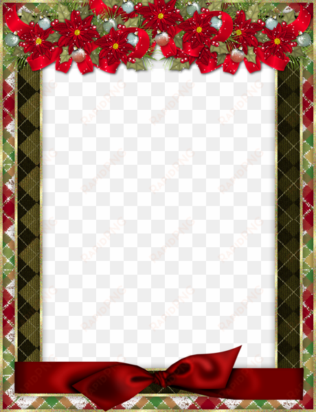 christmas ornaments border png - christmas frame