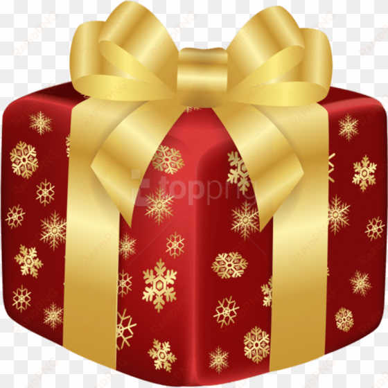 christmas red gift png clip art image - adornos navideños en png