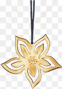 christmas rose h6 5 gold plated karen blixen - christmas rose, goldplated