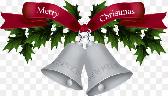 christmas silver bells png picture - silver bells clip art