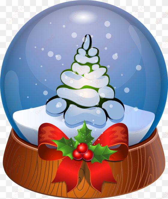 christmas snow globe clip art