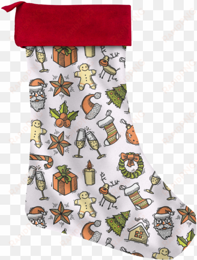 Christmas Stockings - Reindeer transparent png image