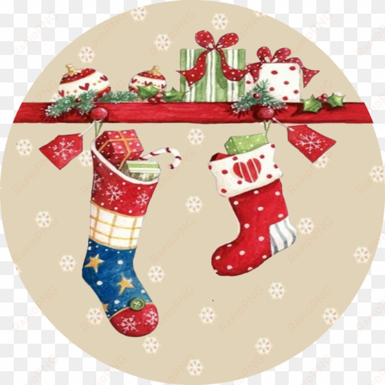 Christmas Tag - Новый Год Картинки Круглые transparent png image