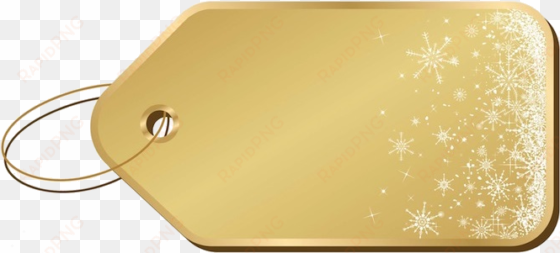 christmas tag for trading - label clipart