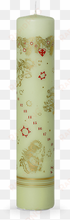 christmas tales advent candle green Ø5 * - bjørn wiinblad advent calendar candle 2017