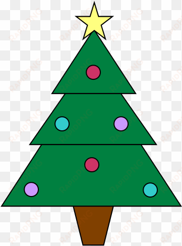 Christmas Tree Clip Art Clipart - Small Christmas Tree Graphic transparent png image