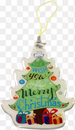 Christmas Tree Hanging Decoration - Christmas Ornament transparent png image