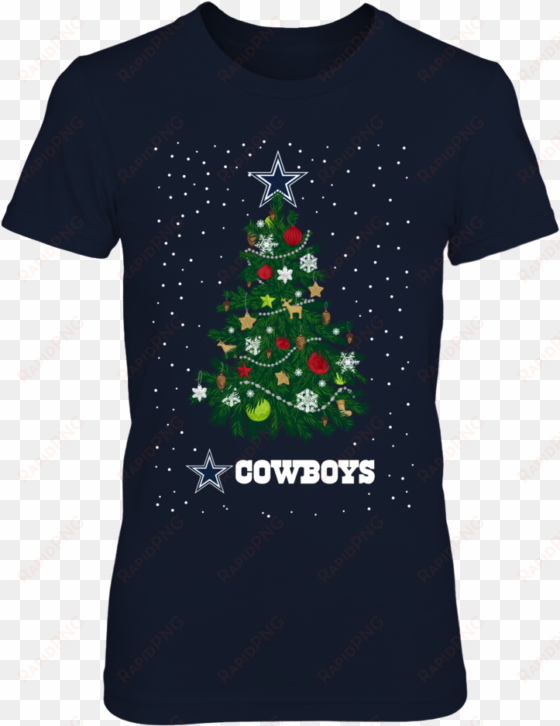 christmas tree star t-shirt, dallas cowboys official - dallas cowboys