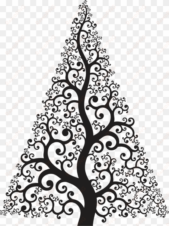 Christmas Tree Topper Png Download - Christmas Tree Png White transparent png image