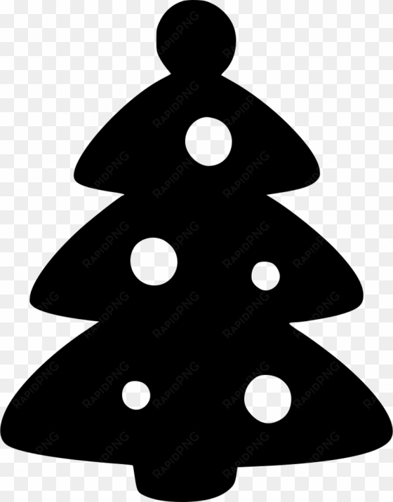 Christmas Tree Xmas Newyear New Year Decorate Fir Tree - Christmas Tree transparent png image