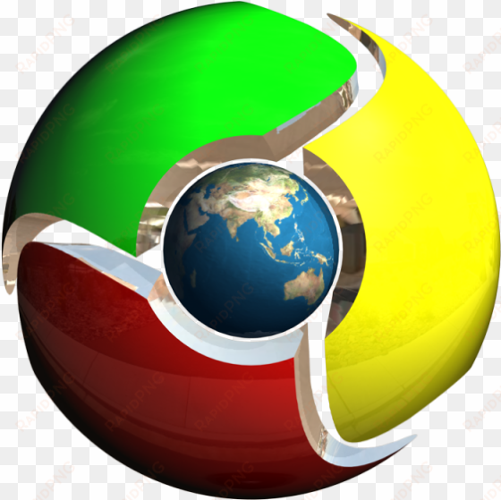 chrome 3d png png transparent library - chrome 3d icon png