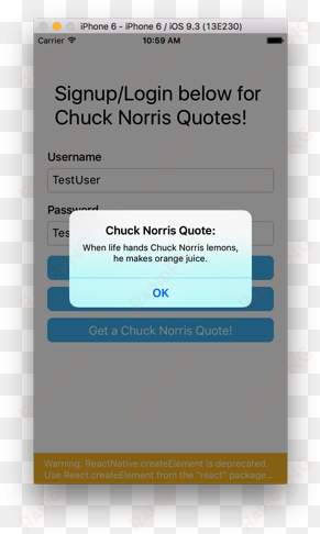 chuck norris quote - utility software