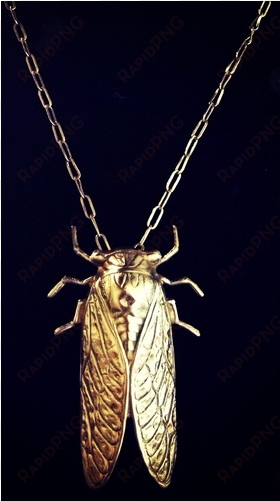 cicada necklace