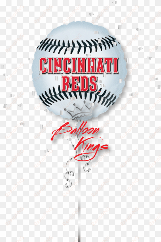 cincinnati reds ball - 18" mlb cincinnati reds baseball balloon - mylar balloons