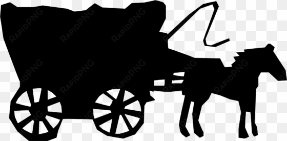 cinderella clipart stagecoach - silhouette of a stage coach