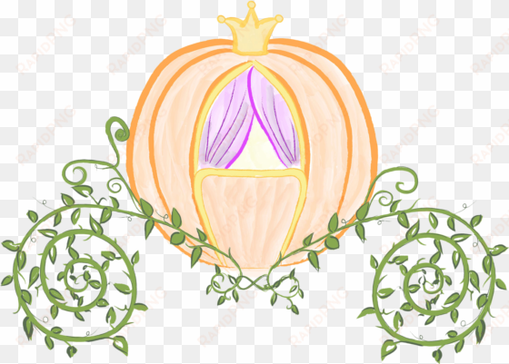 cinderella prince charming pumpkin carriage clip art - pumpkin carriage from cinderella