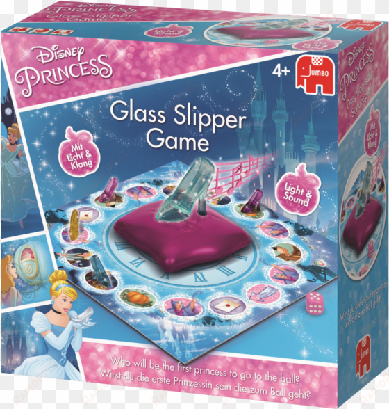 cinderella's glass slipper game enlarge - jumbo brettspiel disney cinderella - das magische schuhspiel