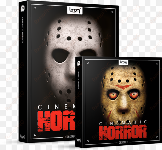 cinematic horror sound effects library product box - sound ideas cinematic horror - sound effects library
