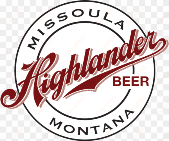 circle logo for psd - highlander brewery