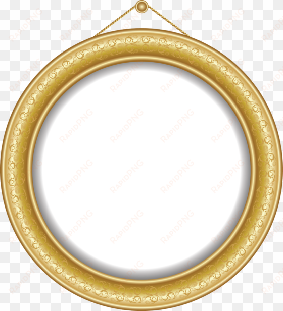 circular photo frame - christmas day